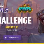 27 августа пройдет 3-й турнир Twitch Rivals Team Arena Challenge
